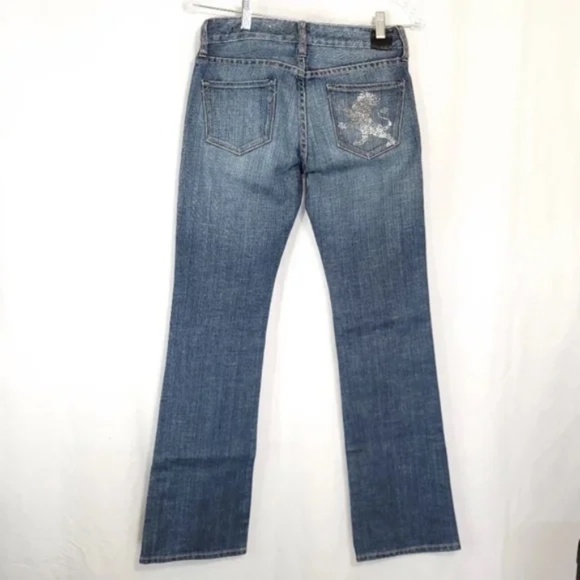 X2 w10 Boot Cut Dark Wash Jeans Size 0 - Picture 5 of 12